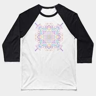 Marrakech Tapestry Mandala Baseball T-Shirt